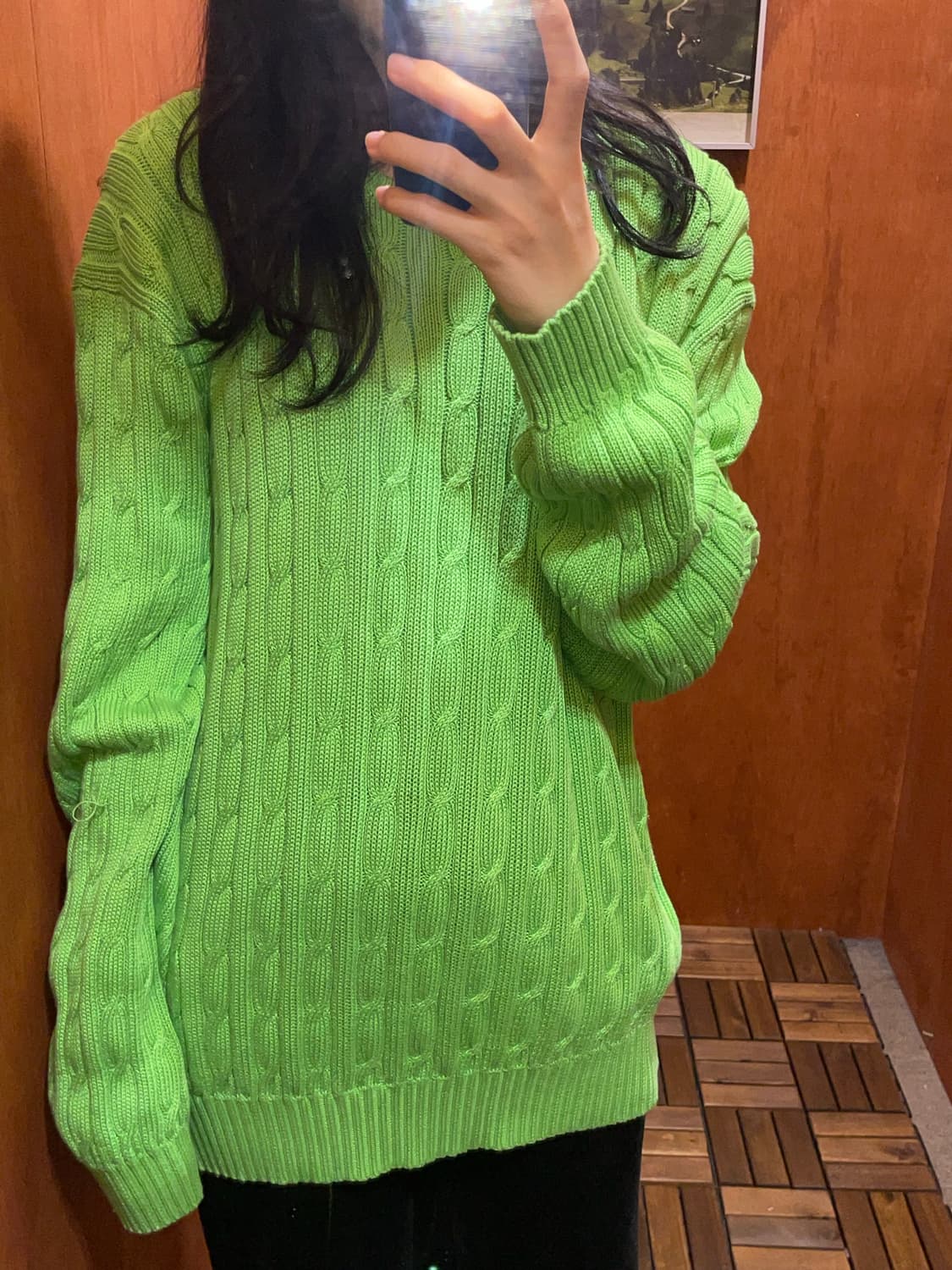 (XL) POLO 폴로 랄프로렌 케이블 니트 상품이미지2