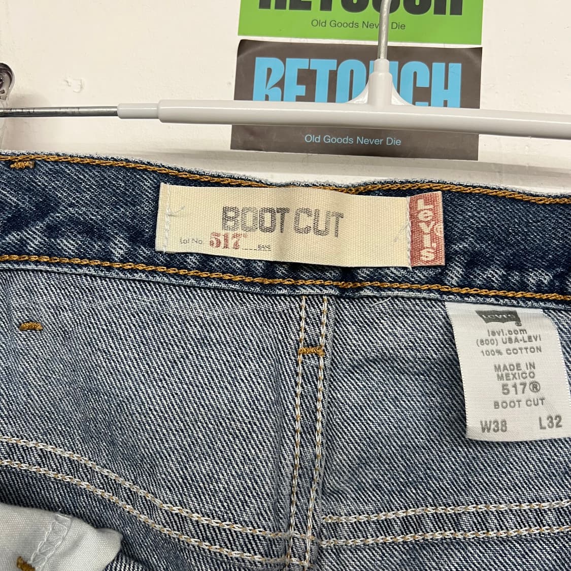 00‘s 리바이스 517 중청 빅사이즈 상품이미지8