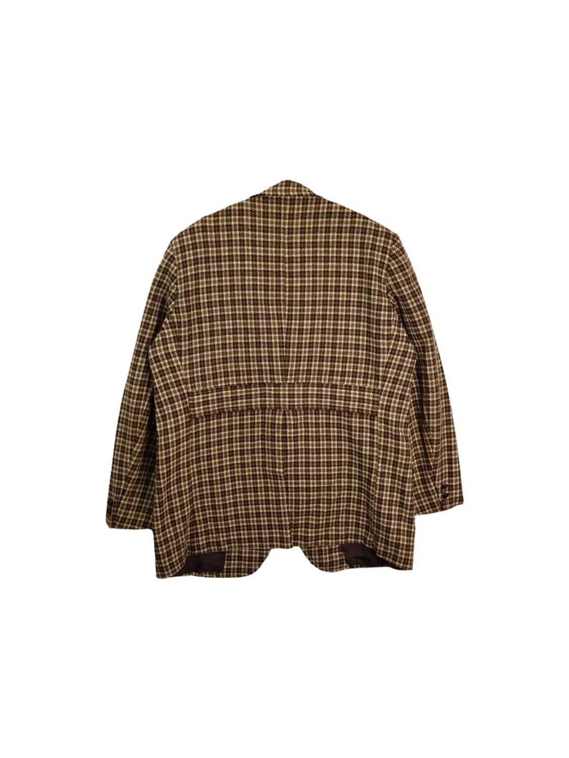 더어번 체크 울 블레이저 상품이미지4