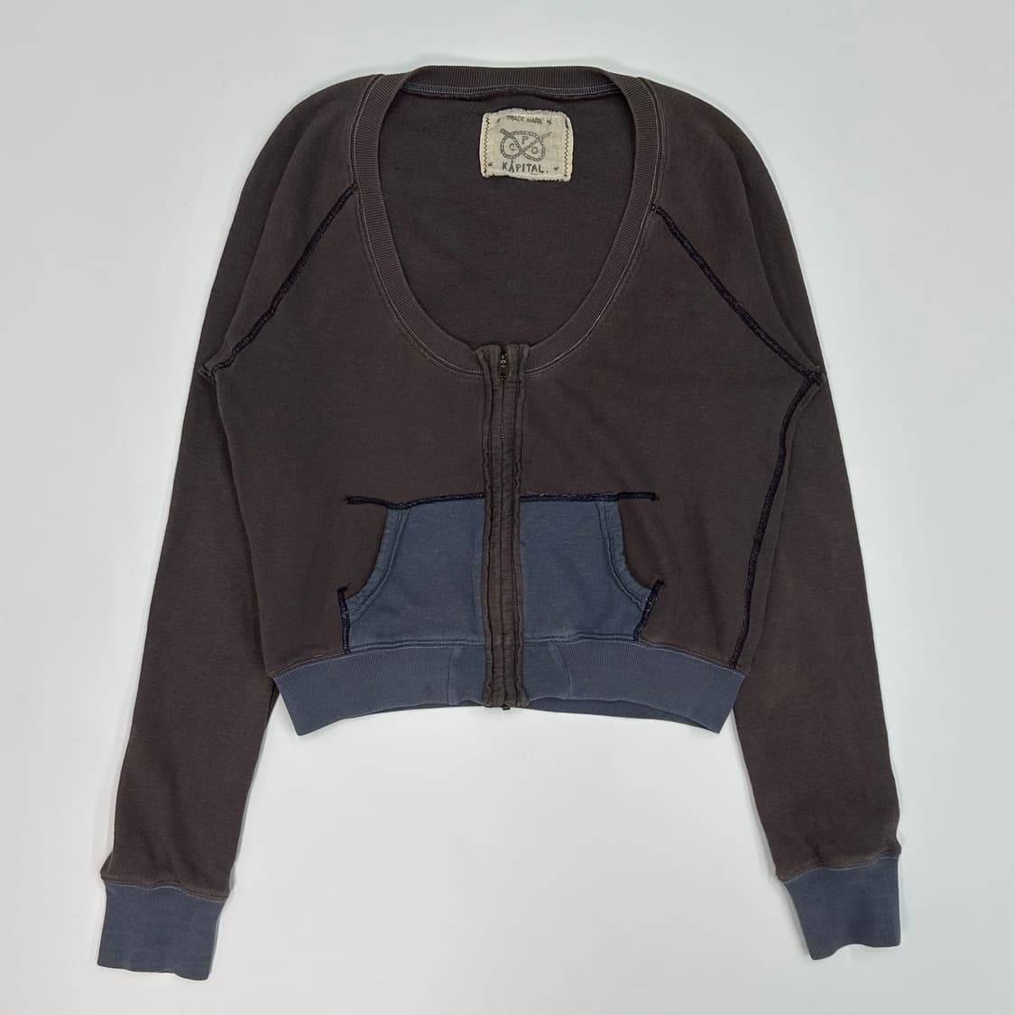 Kapital vintage crop zip-up 상품이미지5