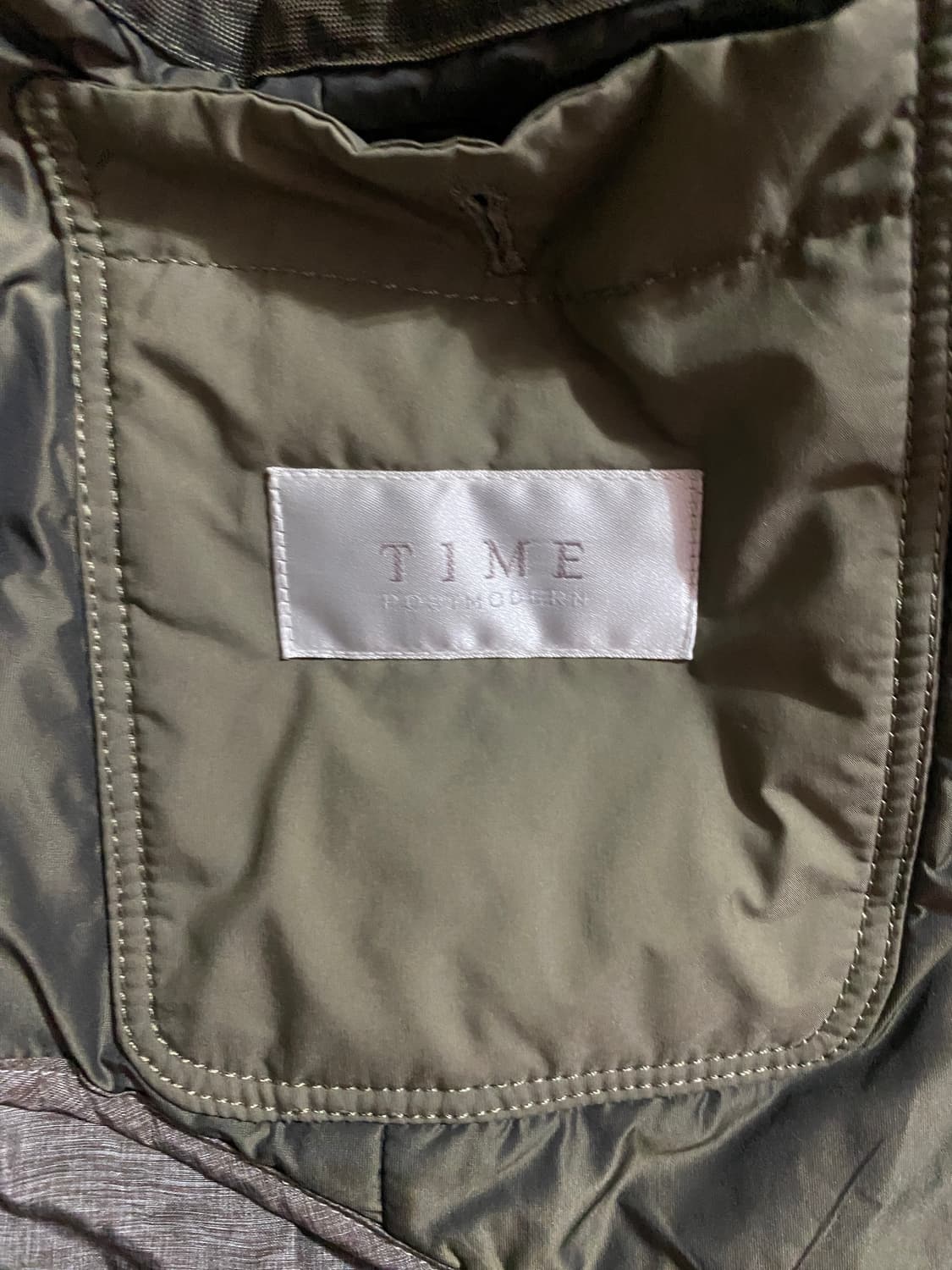 TIME Postmodern 남성 디테처블 자켓 95 상품이미지5