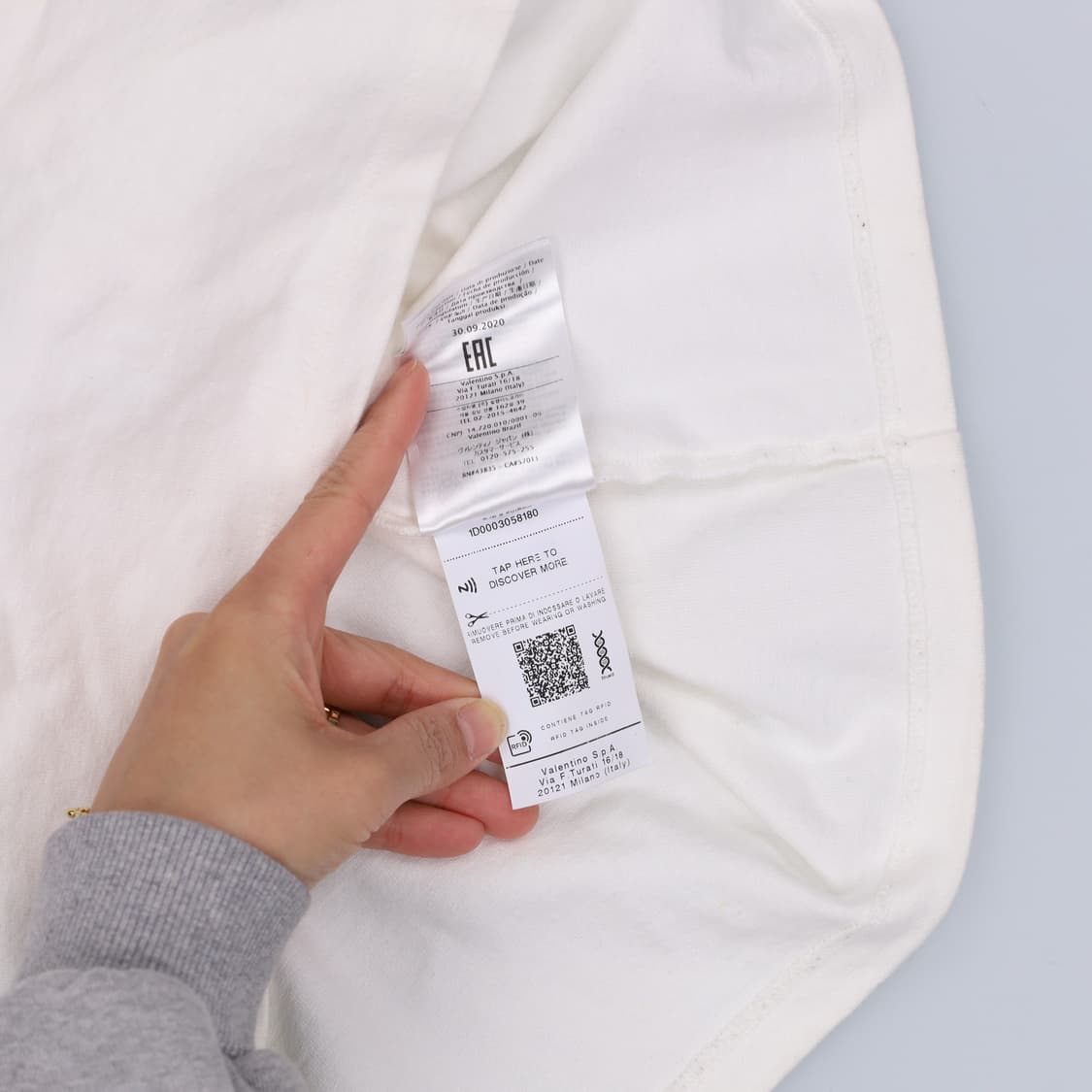 M 발렌티노 프린팅 오버핏 반팔티 0414H1 상품이미지6