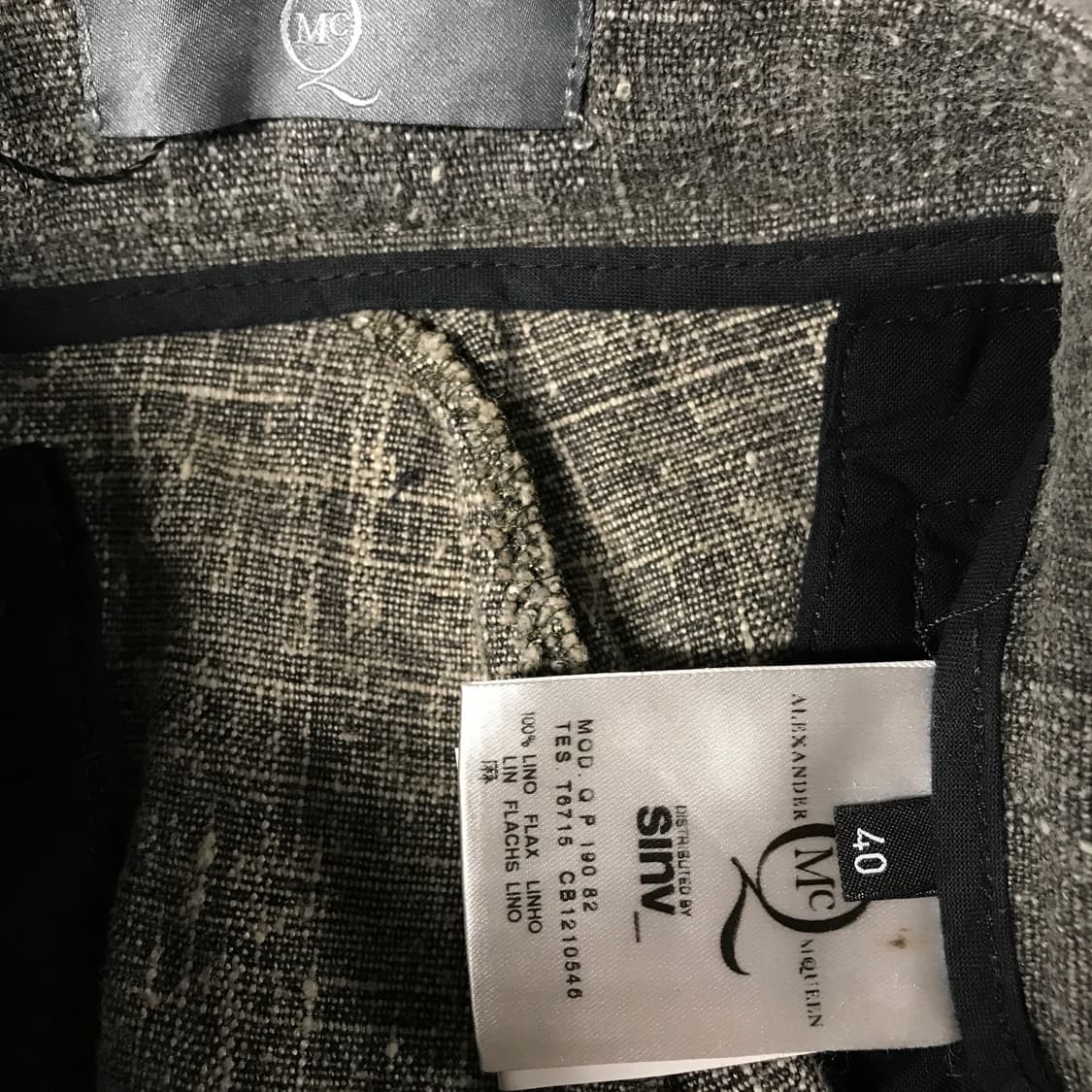 알렉산더 맥퀸 슬랙스 40(W) 상품이미지6