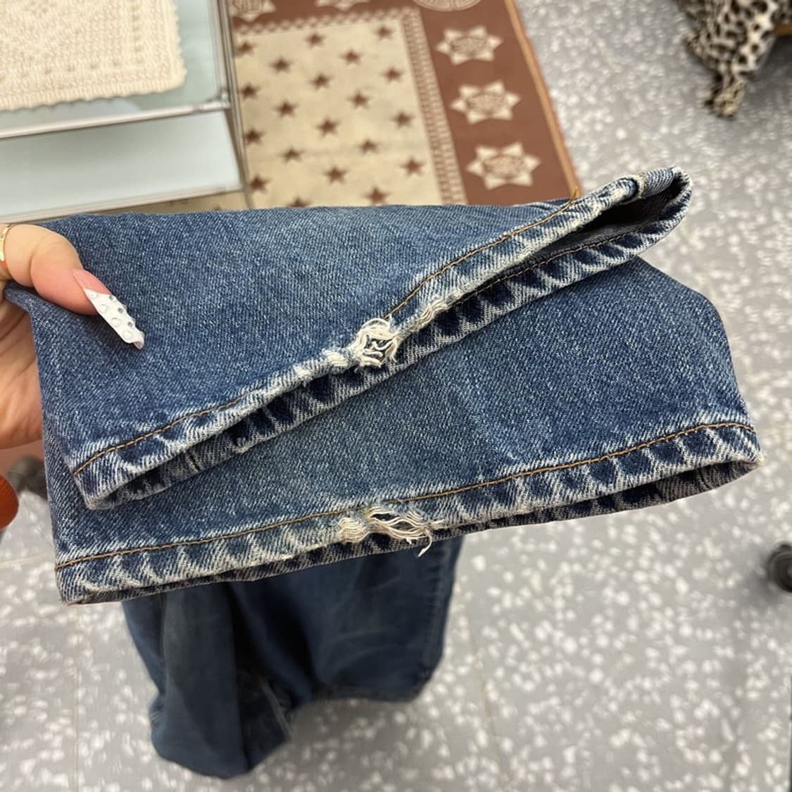 리바이스 501 올드스쿨 캐주얼 빈티지 데님팬츠 86 C10200 상품이미지7