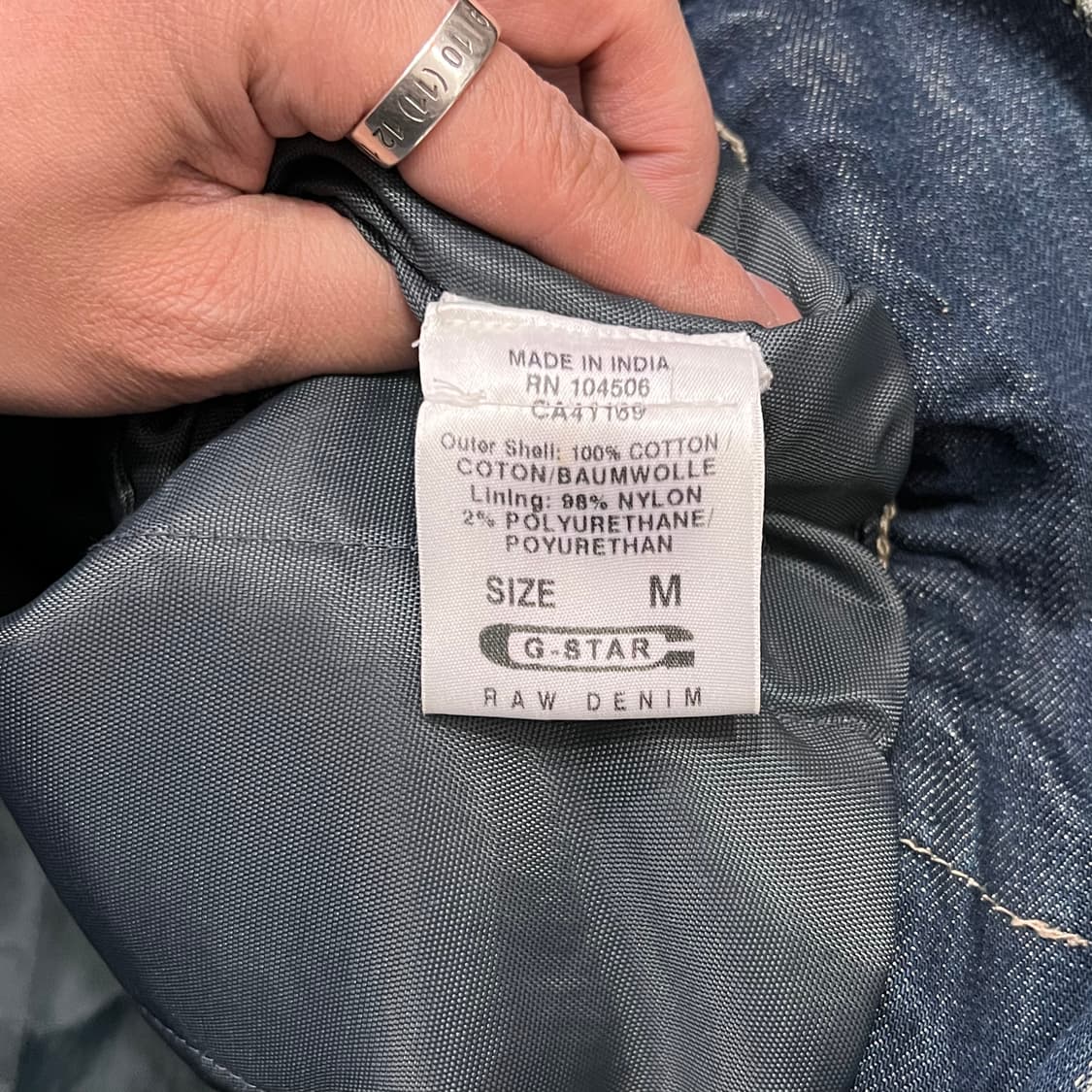  지스타로우 워크 데님 자켓 y14956 상품이미지7