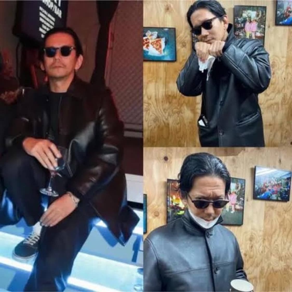 [L/미품] 올드갭 레더 카코트 블랙 빈티지 gap 상품이미지2