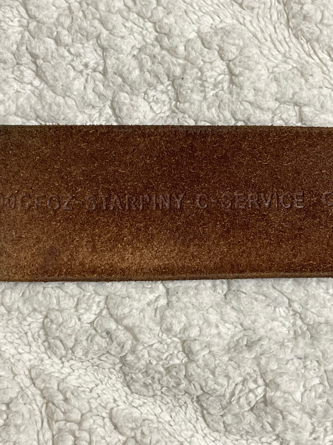 디젤 버펄로 통가죽 벨트 STAR 다크 브라운 34인치 상품이미지10