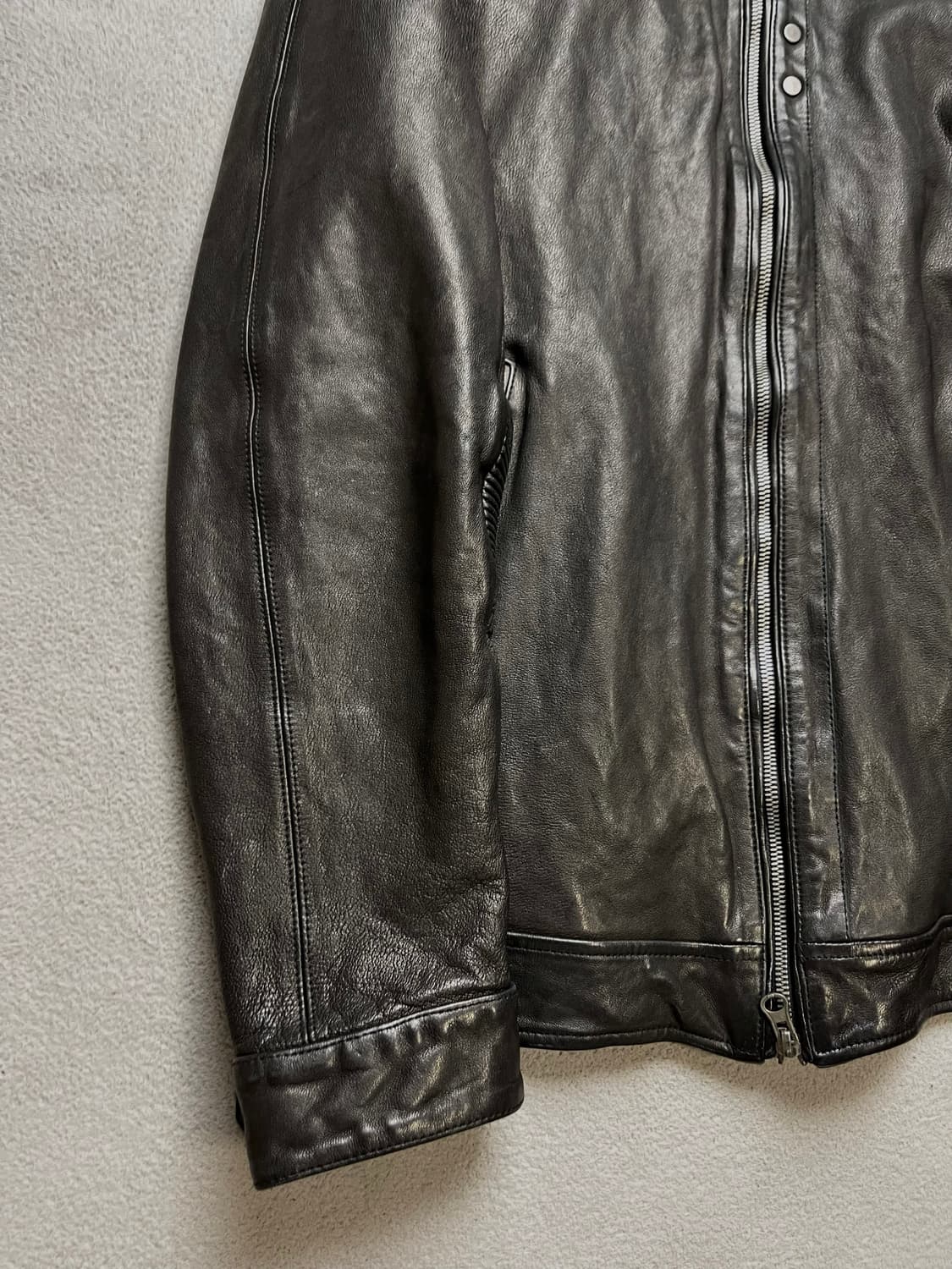 [XL] SLCZ 레더자켓 -양가죽자켓 100-105slim jacket 상품이미지8