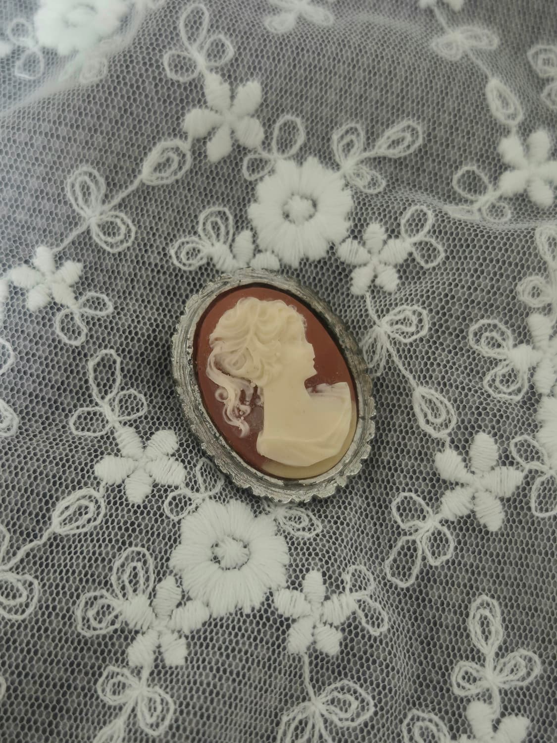 빈티지 카메오 브로치 팬던트 상품이미지3