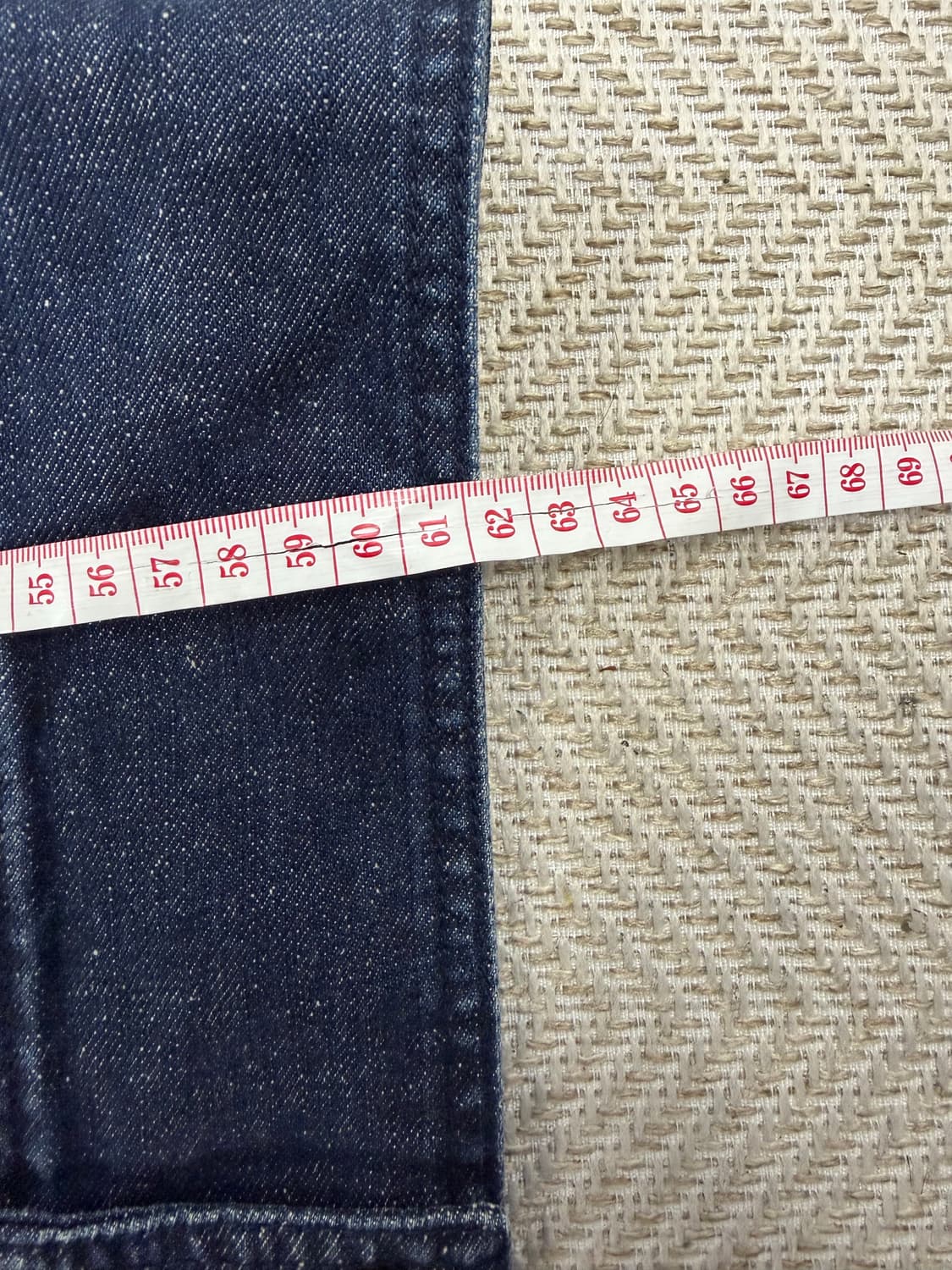 정품) 럭키슈에뜨 자수 데님 청자켓 36 상품이미지9