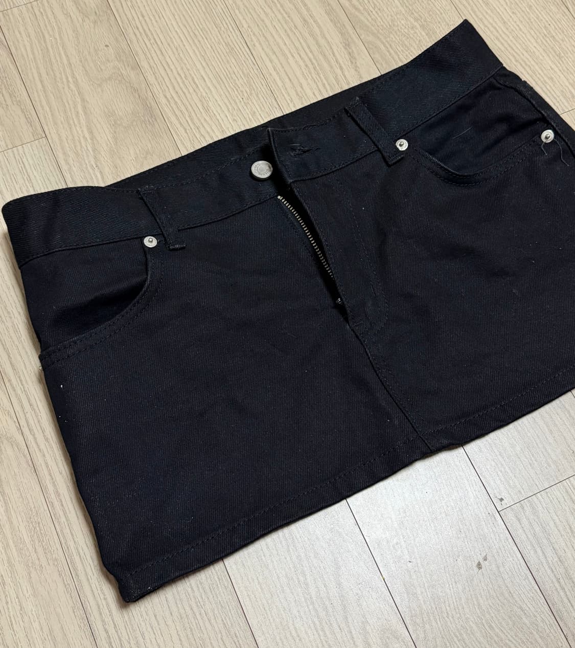 보헤미안서울 로우라이즈 스커트 m 상품이미지3