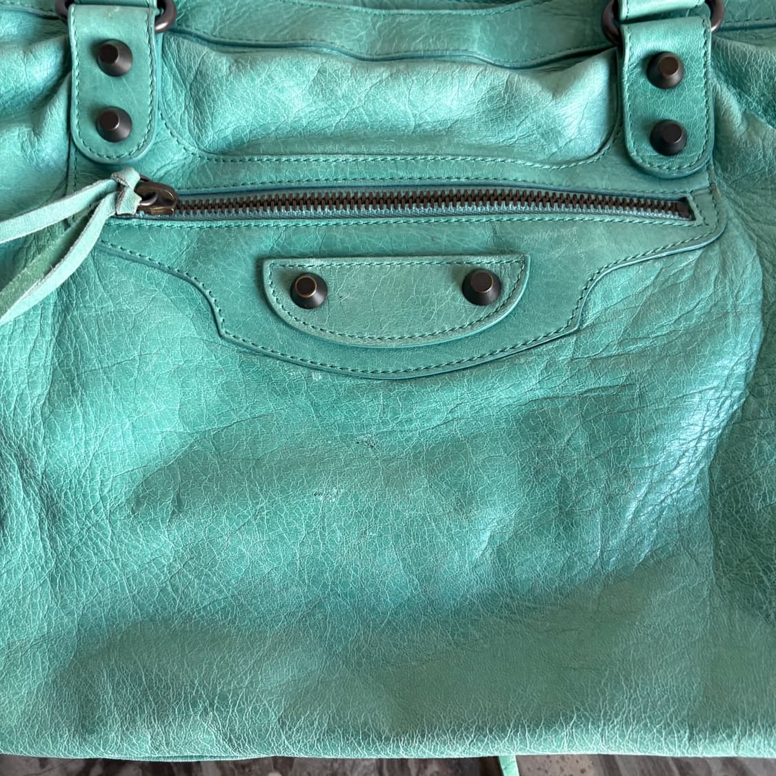 발렌시아가 모터백 민트 상품이미지2