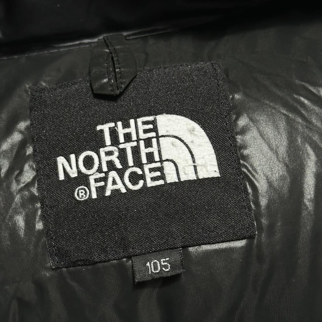 The North Face 800 후드 다운 유광 패딩 상품이미지3