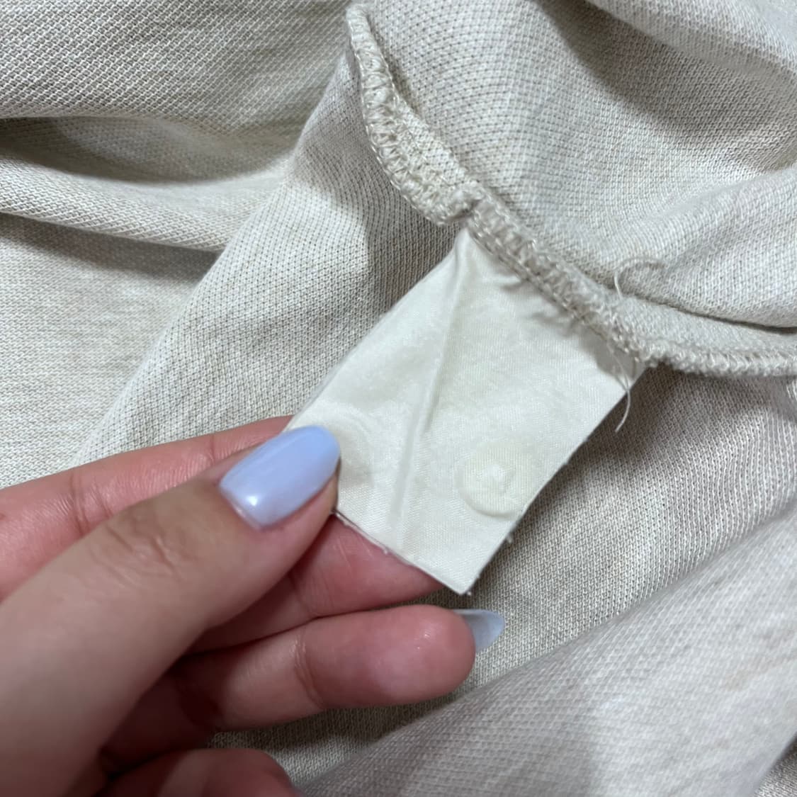 [정품] 폴로 베이지 / 네이비포니 반팔카라티 [ XL ] 상품이미지5