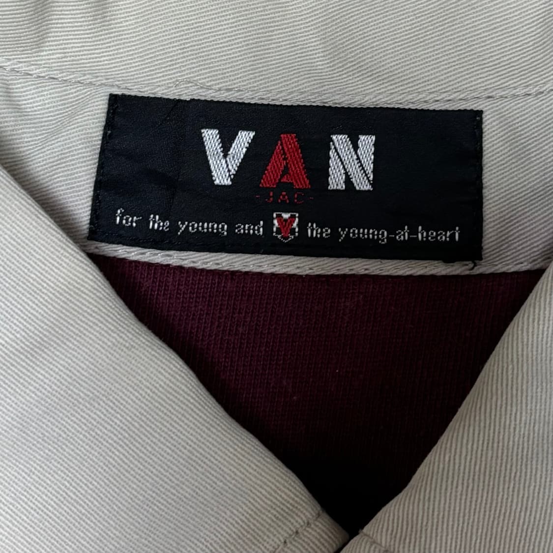 Van Jac rugby shirt Burgundy  상품이미지8