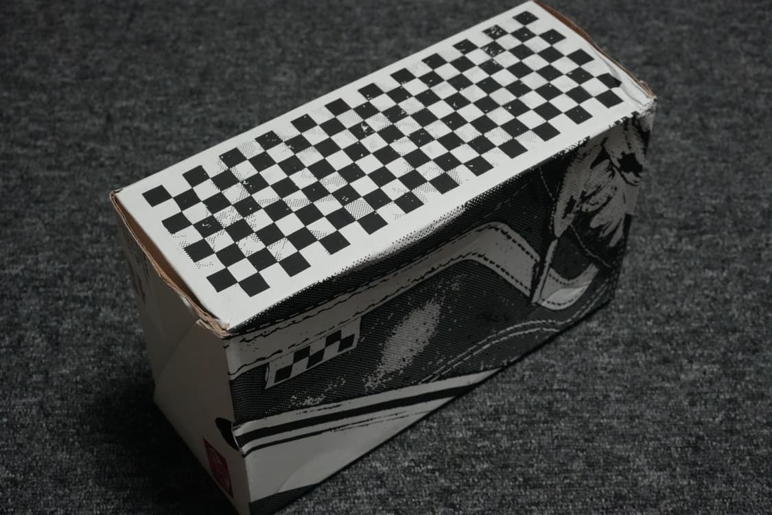 (270) 반스 스케이트 어센틱 블랙 체커보드 상품이미지5