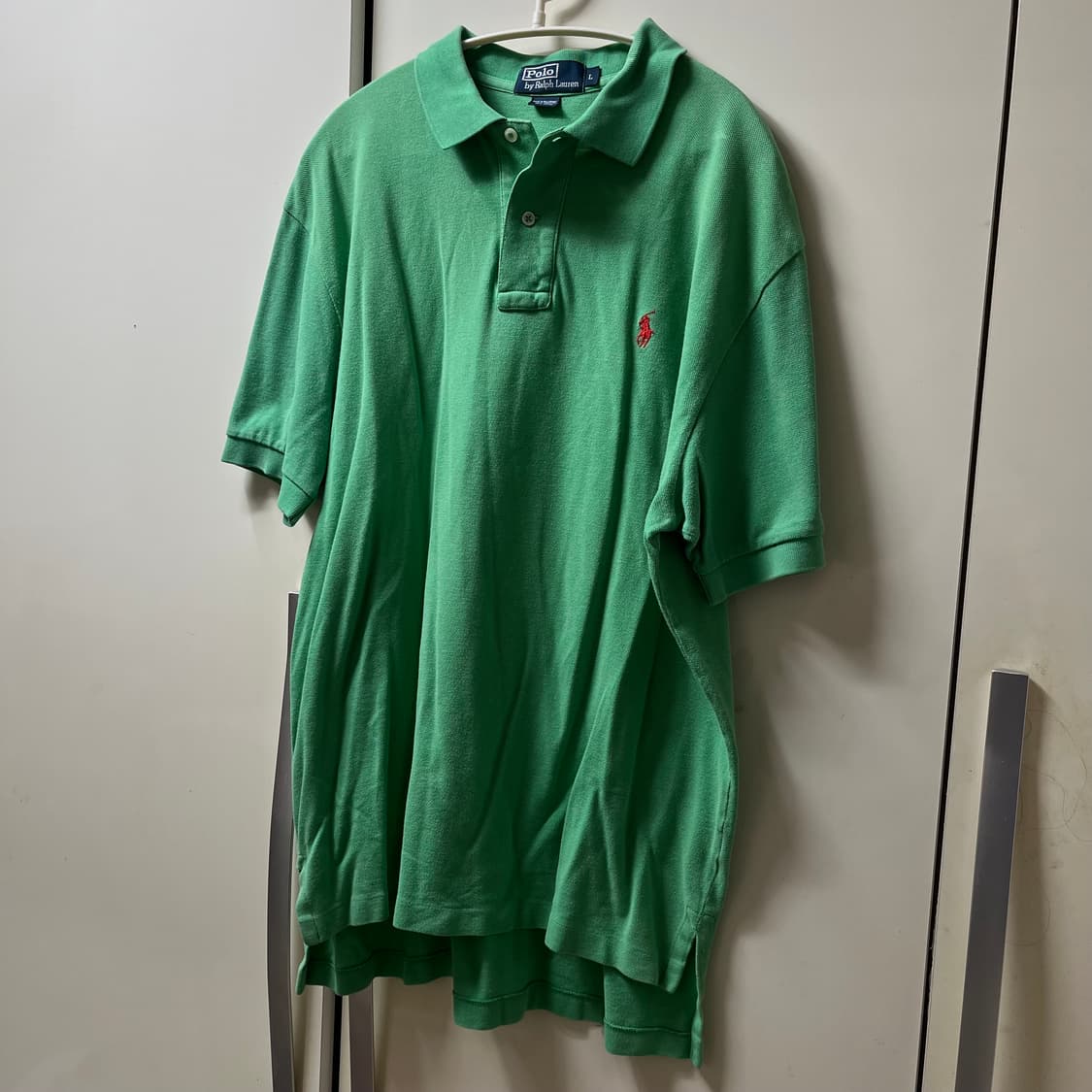 폴로 랄프로렌 코튼 PK 폴로 카라티 L/100 상품이미지1