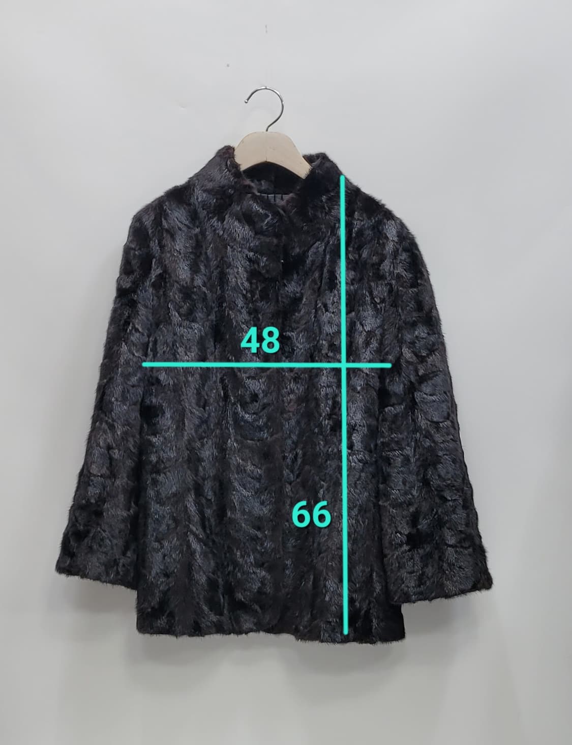 ANTHEM 앤썸 천연 밍크 하프 코트 / 여 90 (88-84-160) 상품이미지10