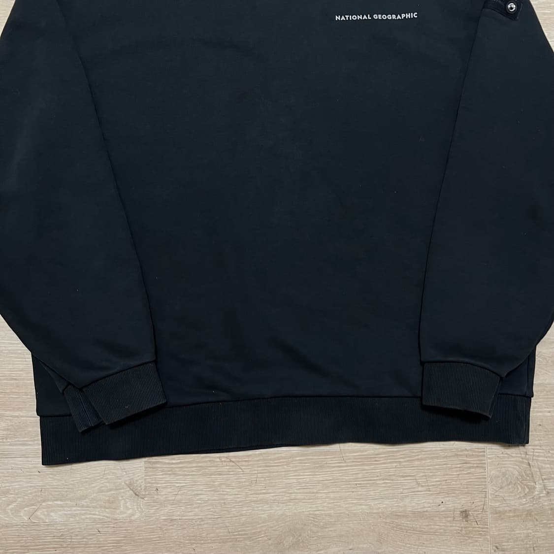 내셔널 지오그래픽 와펜 맨투맨 티셔츠 [블랙] 2XL/110 상품이미지3