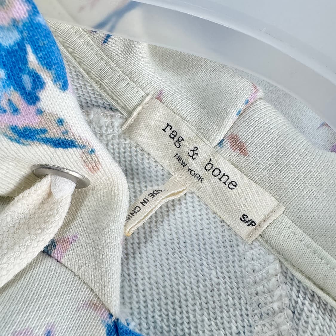 랙앤본 시티 플로럴 프린트 후드 티셔츠 상품이미지3