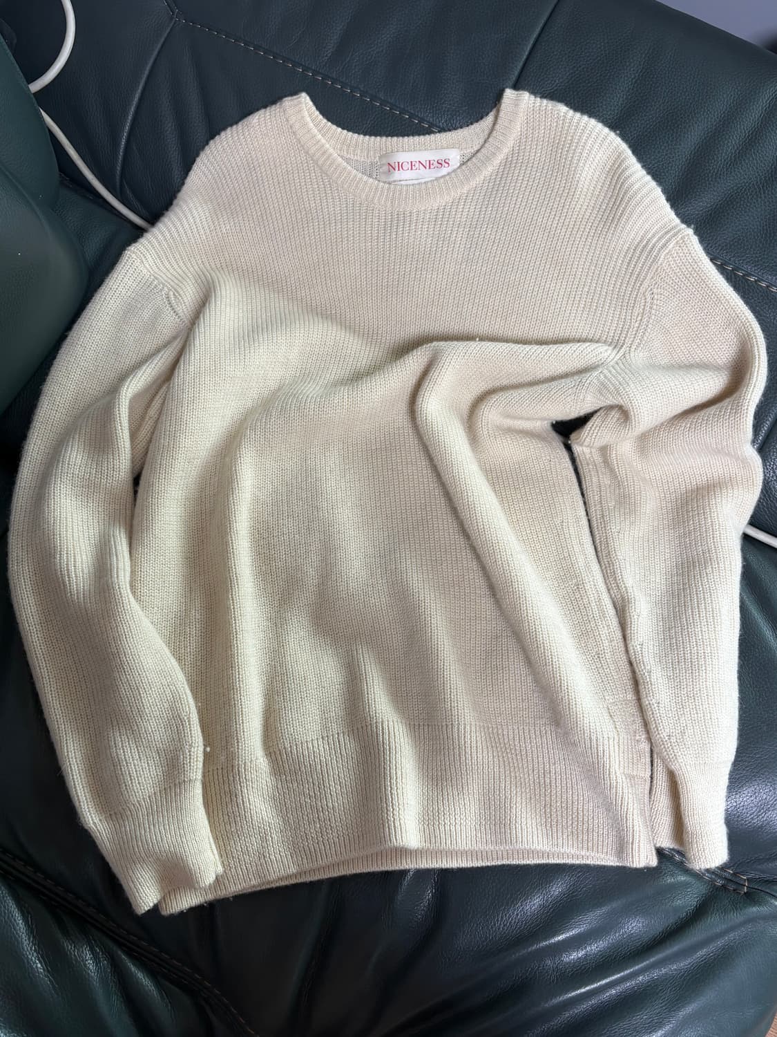 [M] 나이스네스 graham 로얄 알파카 니트 상품이미지1