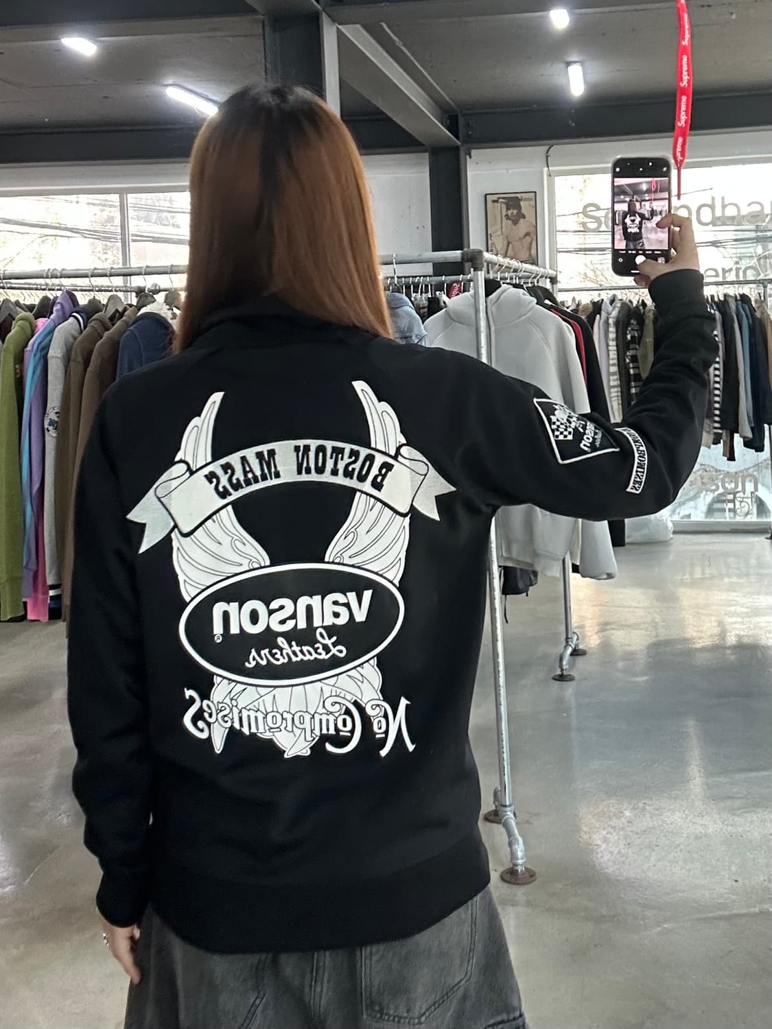 벤슨 스컬패치 레이싱 져지 상품이미지2