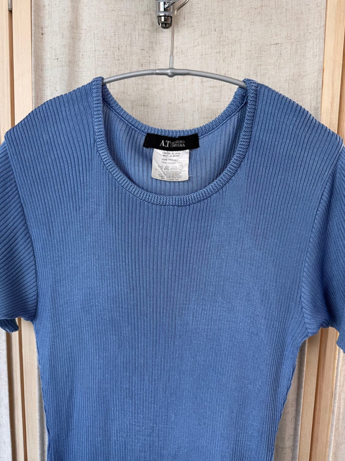 아츠로타야마 아크릴 니트 탑 상품이미지3