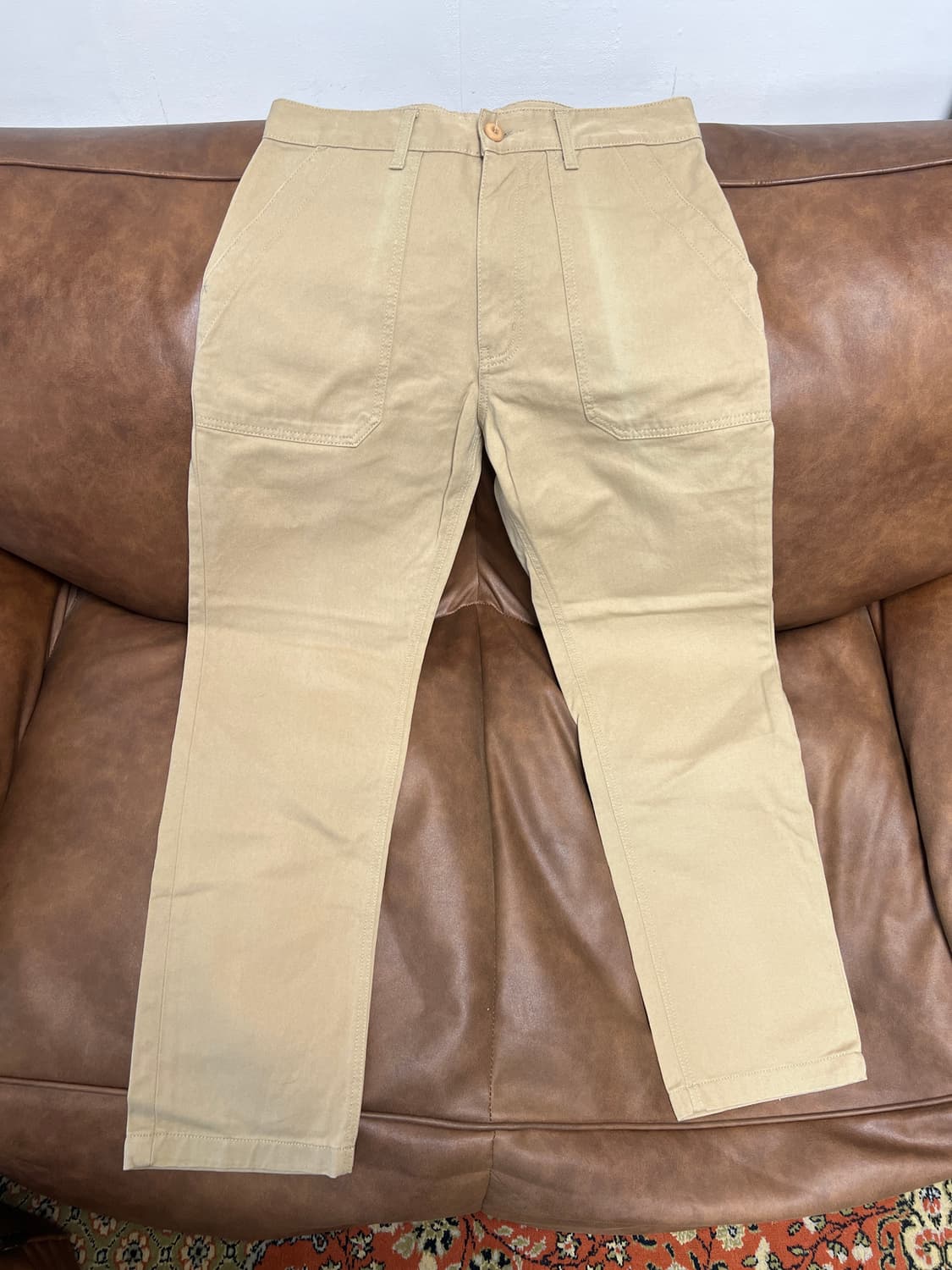 [M] 유니폼브릿지 퍼티그 팬츠 베이지 상품이미지2