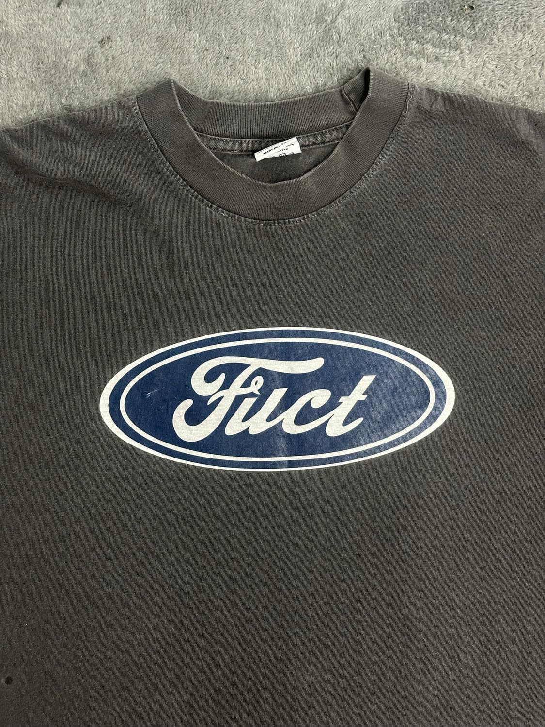 FUCT 오발 로고 롱슬리브 XL 상품이미지3