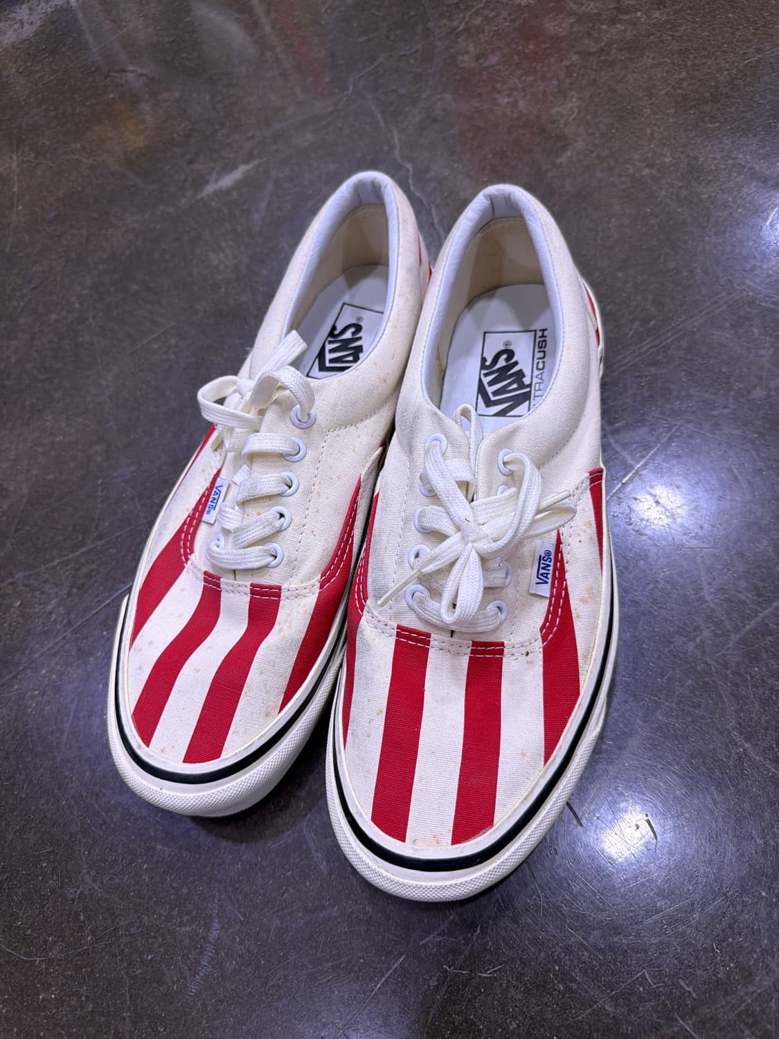 반스 레드 스트라이프 에라 애너하임 스니커즈 슈즈 270 상품이미지2