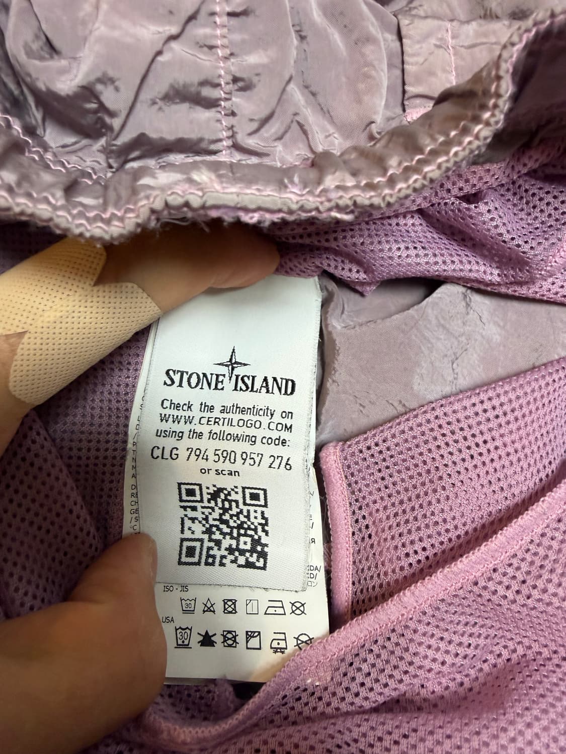 스톤아일랜드 나일론메탈 반바지 M 상품이미지4