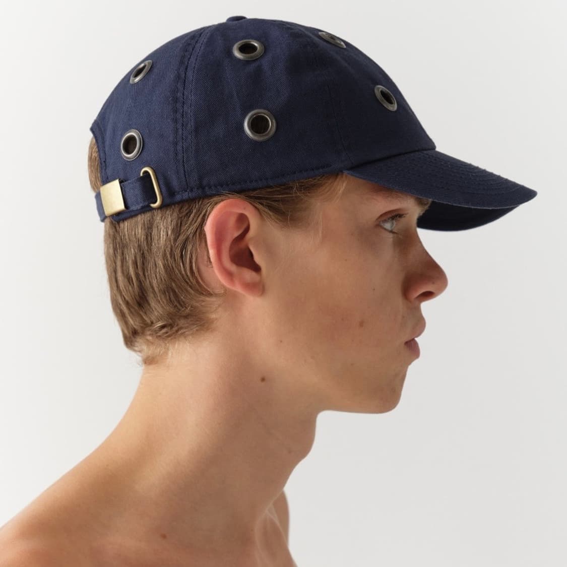 기마구아스 Eyelets 아일렛 볼캡/네이비 상품이미지1