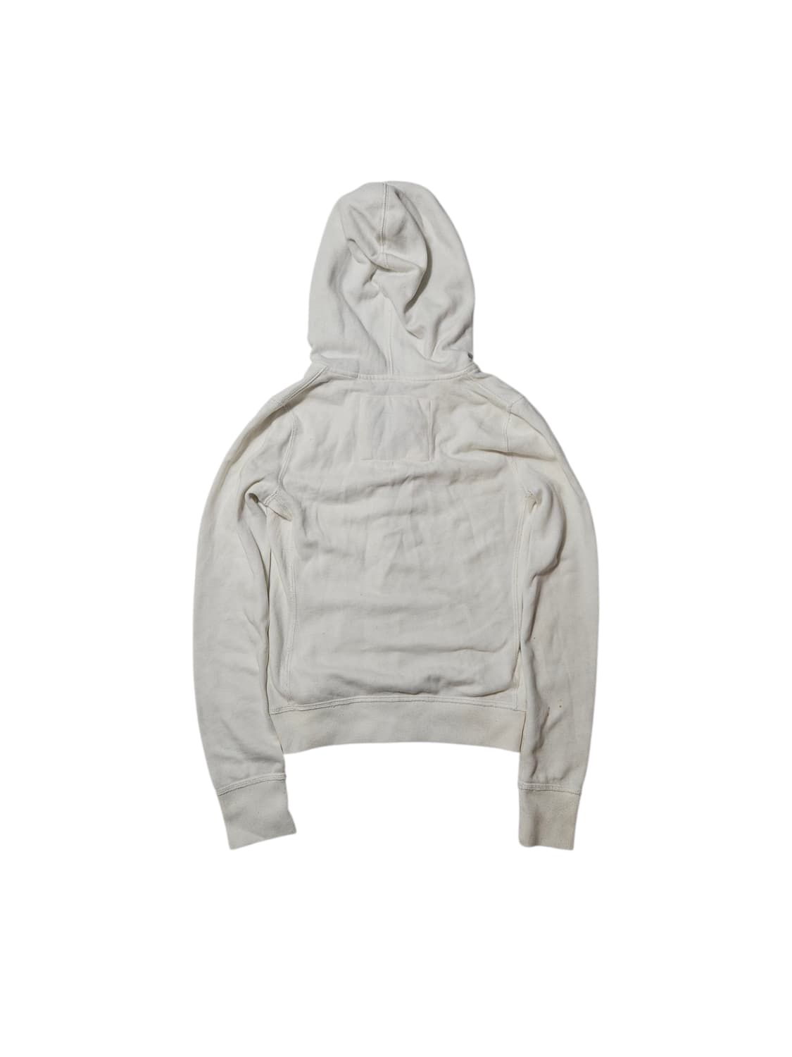 아베크롬비 화이트 딱붙 후드집업 XS 상품이미지3