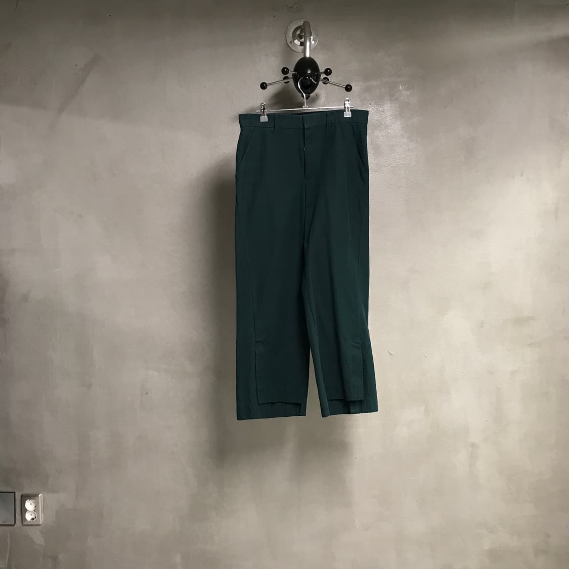 ZUCCA 주카 코튼 팬츠 그린 M 상품이미지1