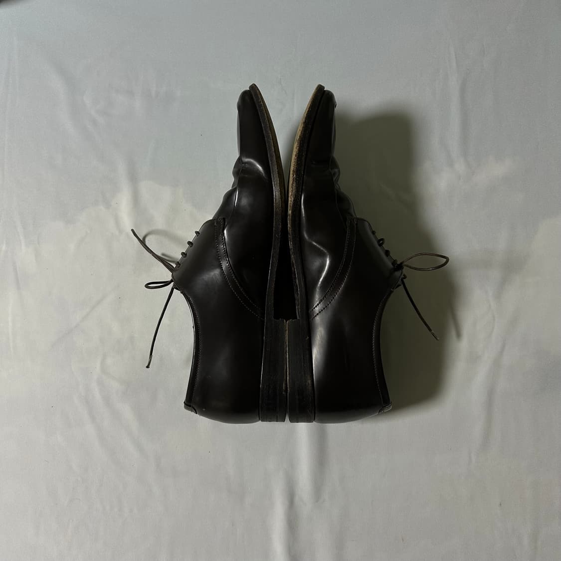 Prada semi square toe derby shoes 상품이미지3