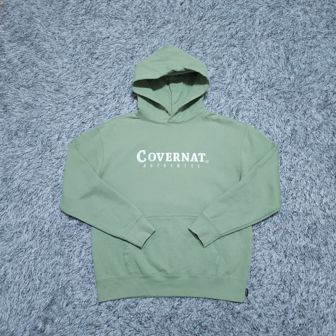 커버낫) S(95~) 공용 오버핏 후드티셔츠 / 왕눈이샵 상품이미지1