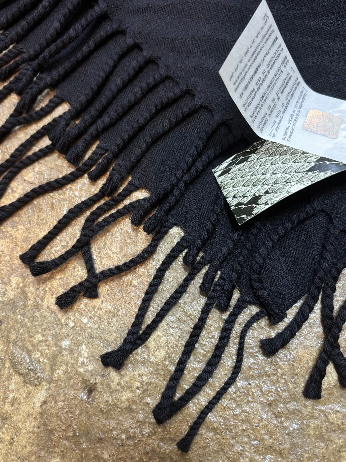 로베르토 카발리 100% 울 머플러/새상품 상품이미지5