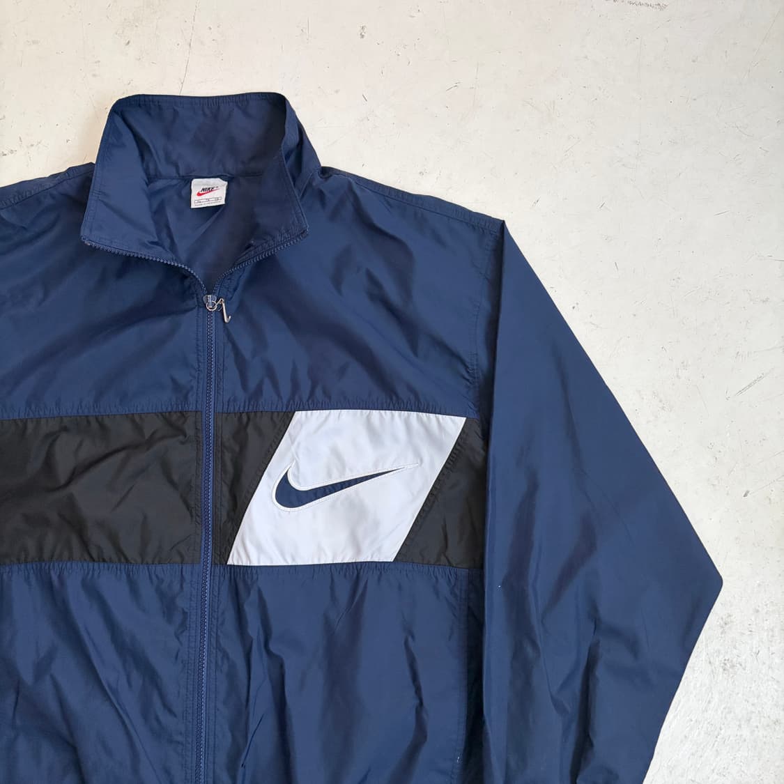 90s 나이키 빅 스우시 올드스쿨 트랙탑 자켓 XL 상품이미지2