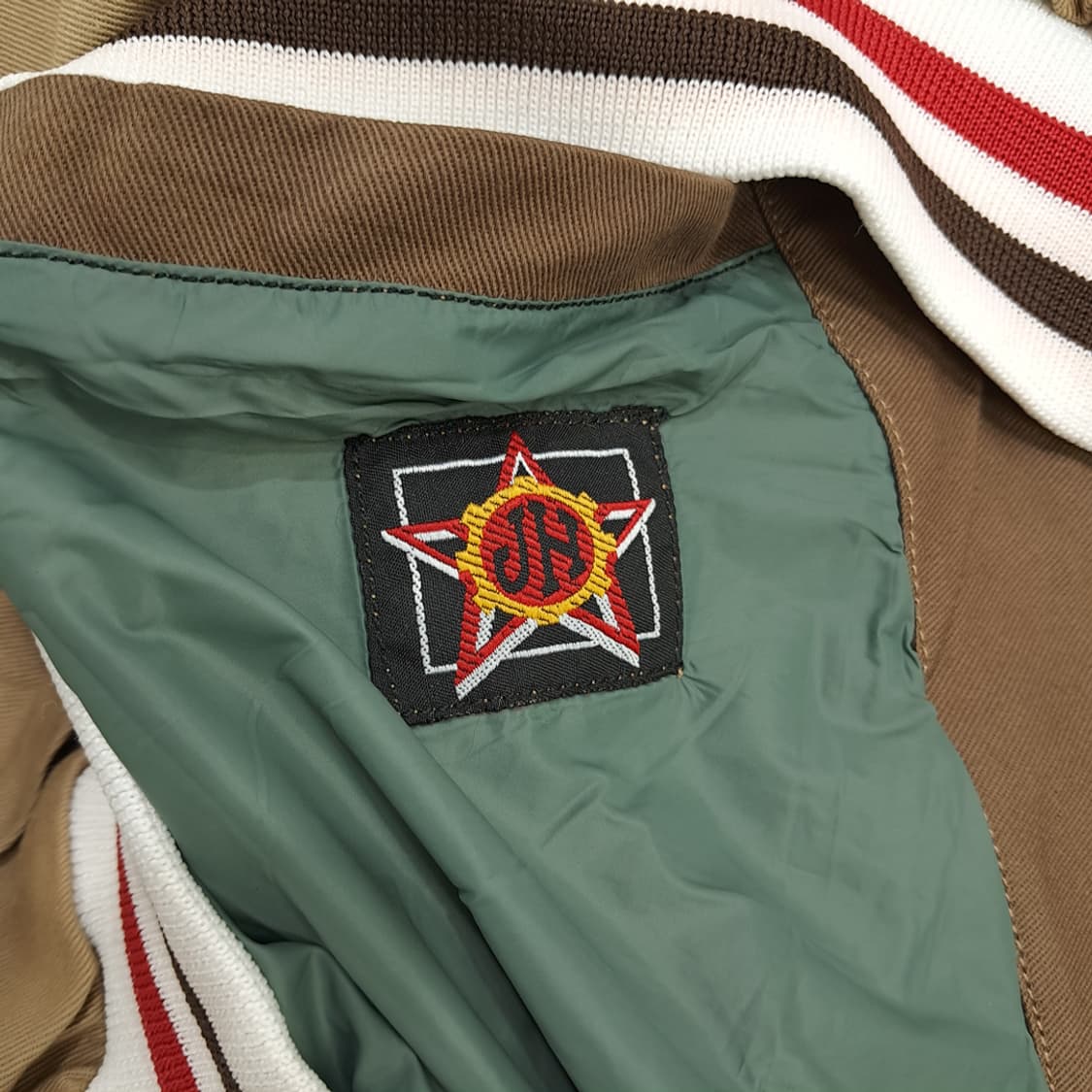 CN661 L 아메리칸 빈티지 엠앤엠 자수 레이싱 자켓 상품이미지8