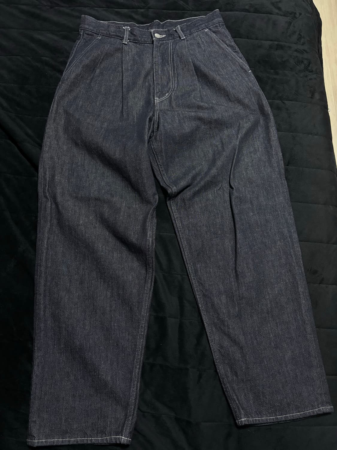 [2] 그라페이퍼 칼라패스트 투턱 데님 상품이미지1