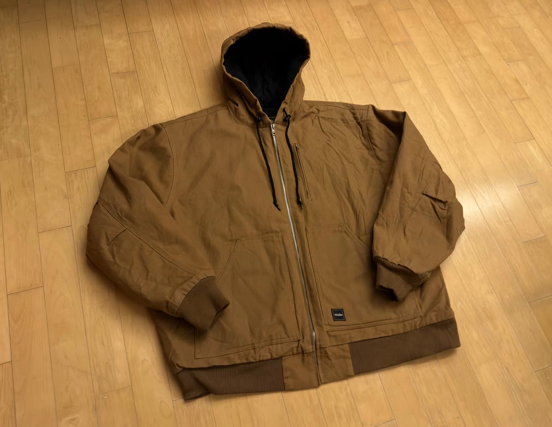 [Walls] 오리지널 덕 캔버스 액티브 워크 자켓 (브라운/된장) 상품이미지1