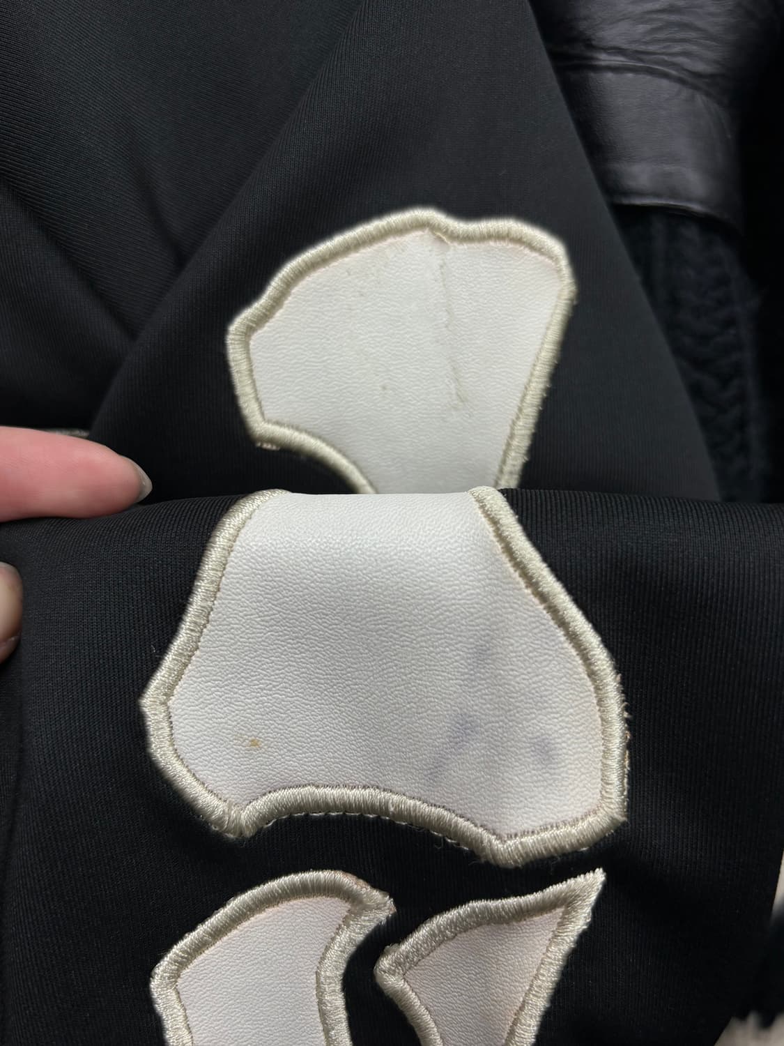 밴슨 레더 본 스켈레톤 트랙자켓 상품이미지7