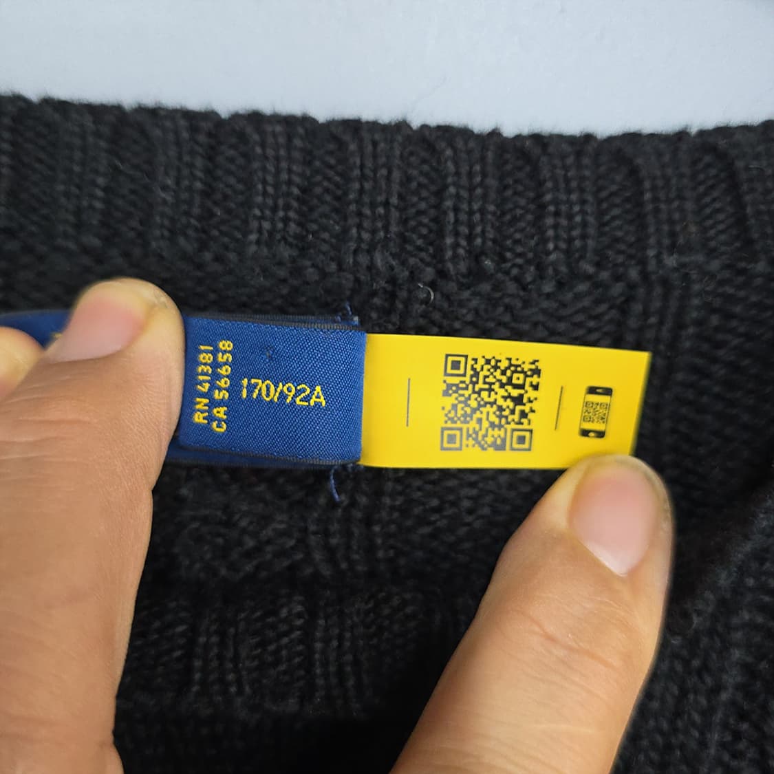 폴로랄프로렌(Polo Ralph Lauren) 케이블 니트 코튼스웨터 S 상품이미지8