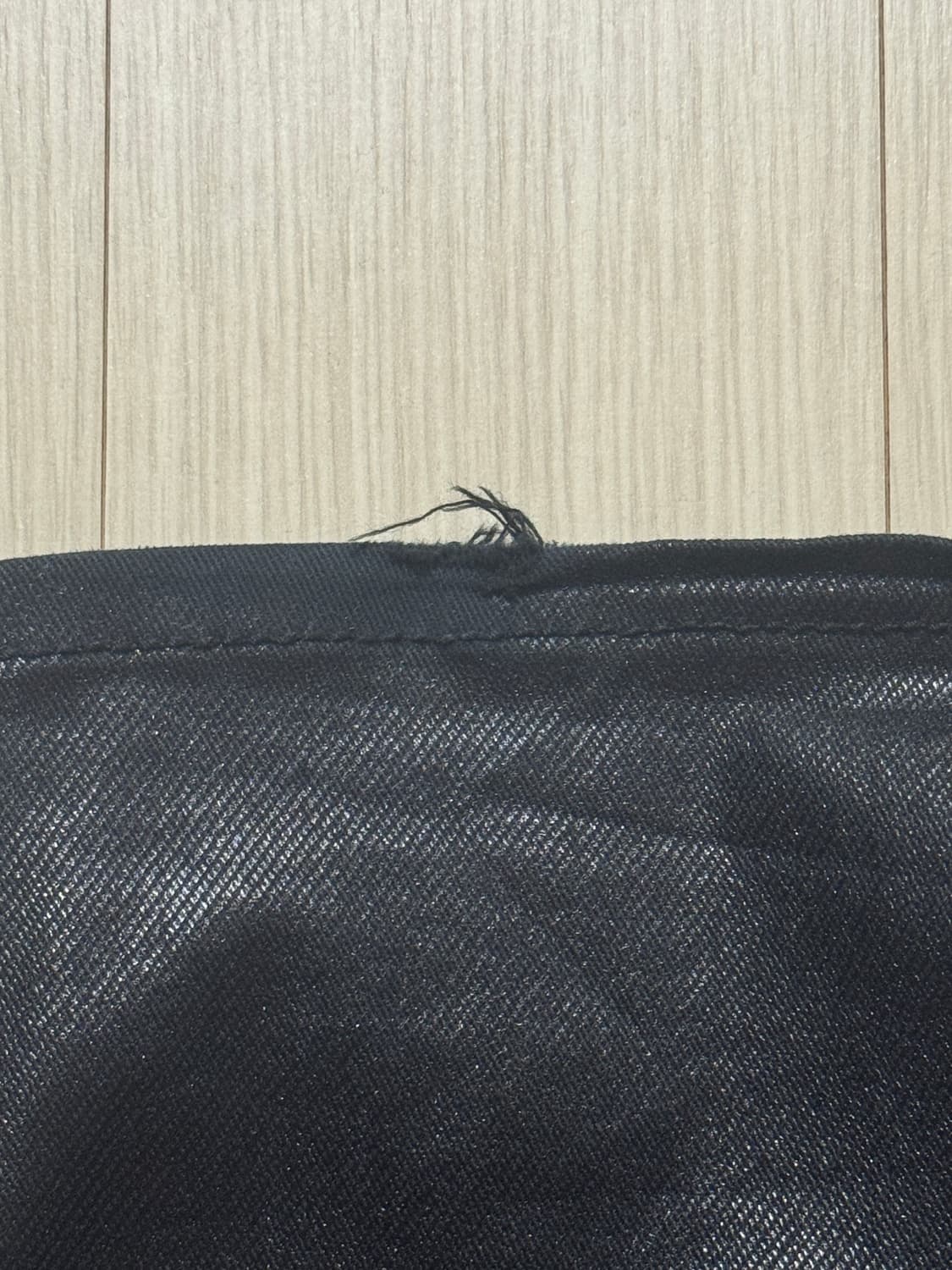 보헤미안서울 코팅 코튼 부츠컷 팬츠 S 상품이미지3