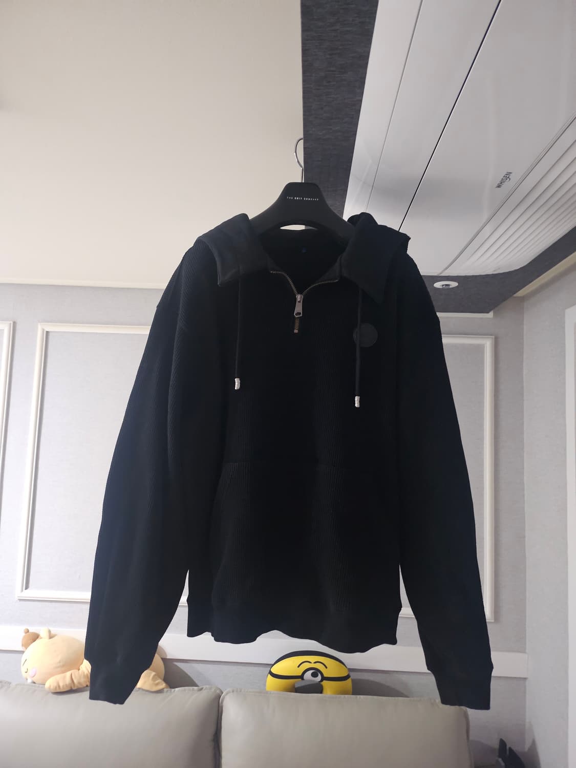 [거의 새것] 아더에러 스페릭 로고 니트 후드 티셔츠 A1 상품이미지1