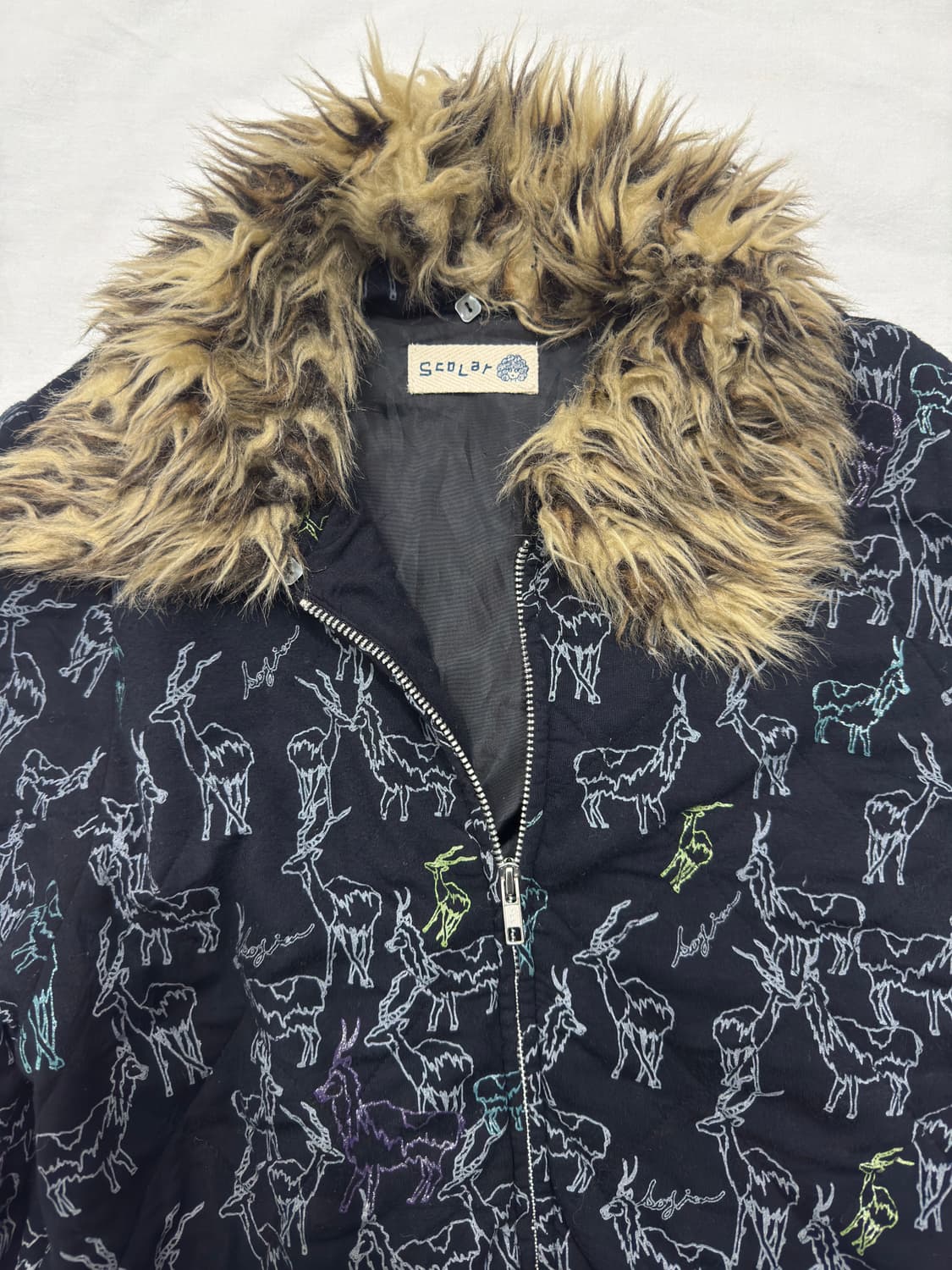 scolar fur zipup 상품이미지5