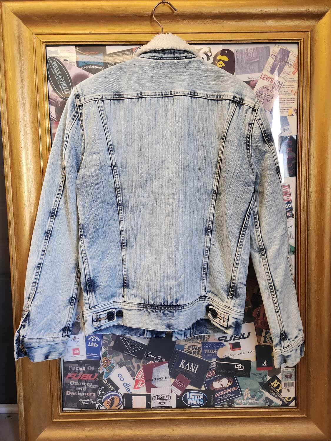 Lee 90’s JAPAN STORM RIDER 데님 쉐르파자켓 상품이미지2