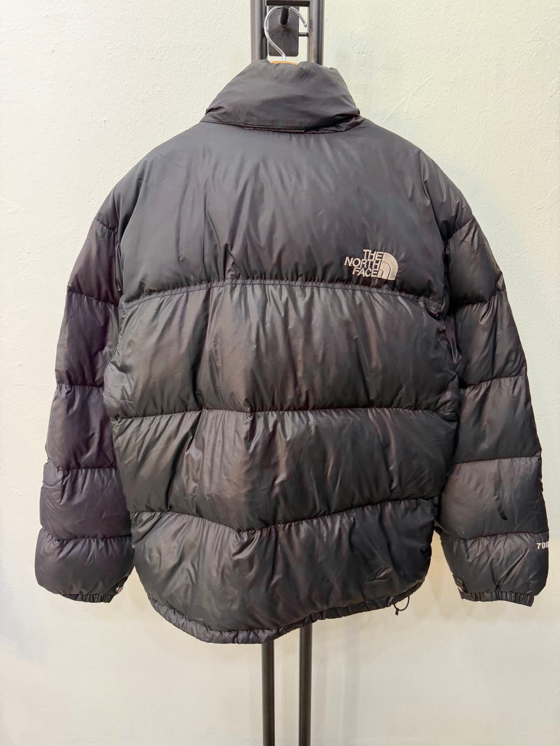 정품) 노스페이스 눕시 불랙 패딩 95 상품이미지5