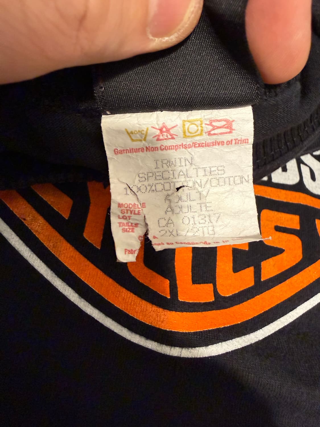 90s 할리데이비슨 롱슬리브 (실드,플레임) XXL 상품이미지6