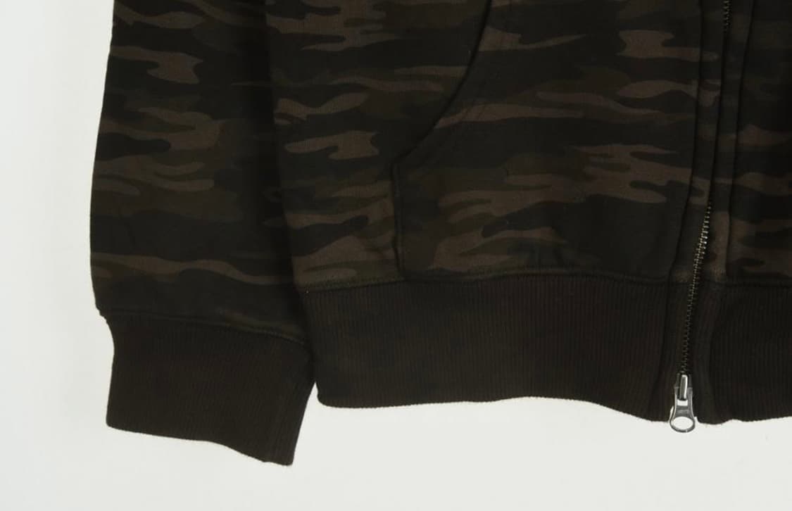 브라운 카모 후드집업 상품이미지4